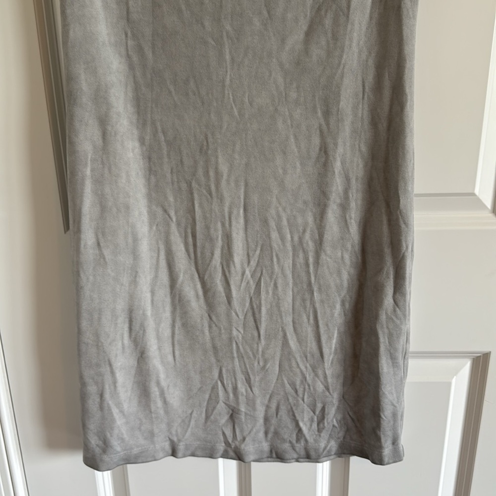 Tart Collections Gray Clouds Knit Cold Shoulder Knee Length Dress Size Medium - Picture 3 of 6